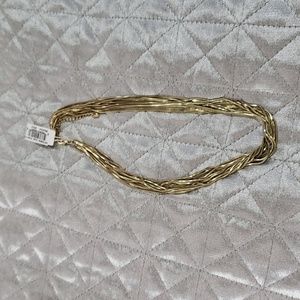 Natasha gold necklace